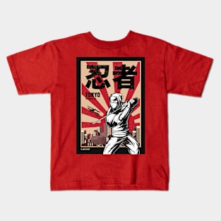 NINJA OF SHIBUYA Kids T-Shirt